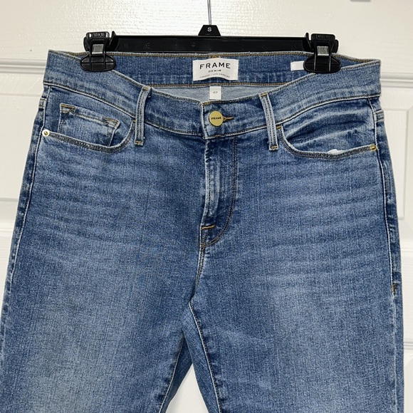 FRAME denim le Garçon medium wash jeans size 27 - Picture 3 of 8
